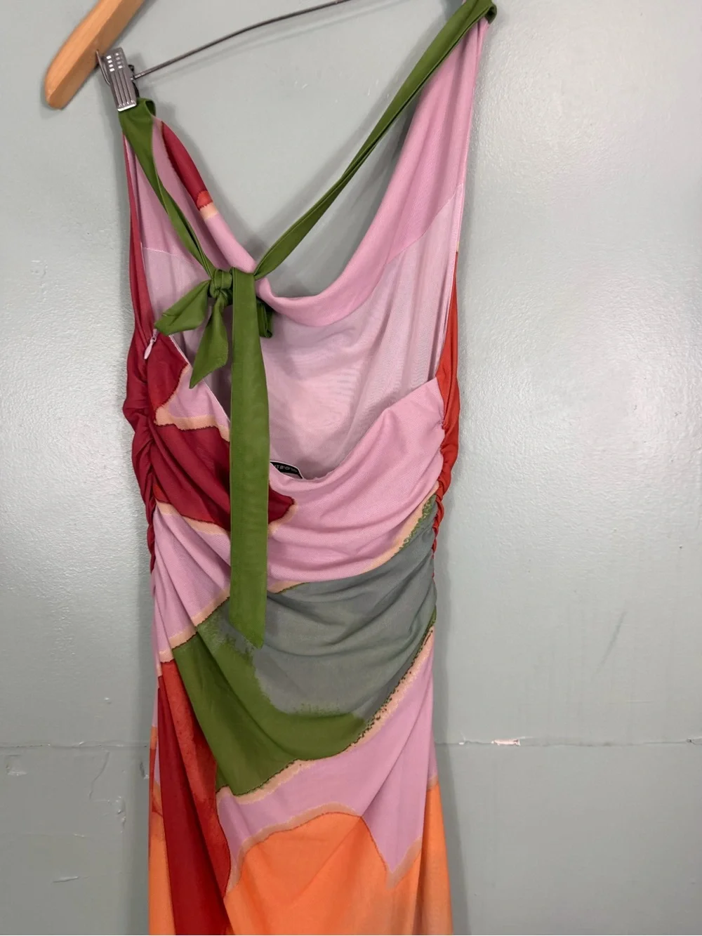 Anthropologie Sovere Studio Kalea Halter Dress Small Mesh